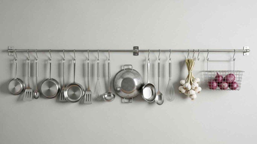 Use a Rail System with Hooks