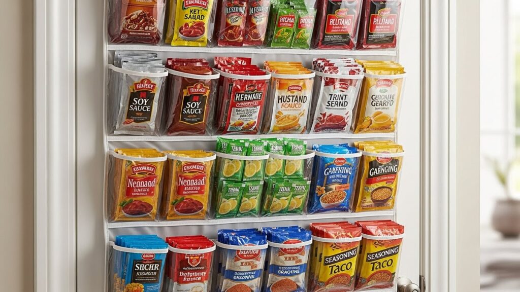 Use a Shoe Organizer for Packets