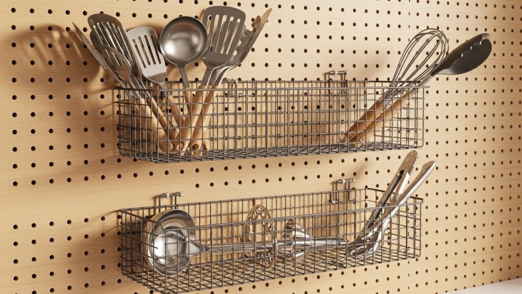 Utensil Caddies Within Easy Reach