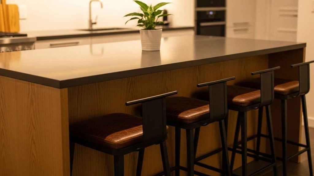 Utilitarian Bar Stool Seating