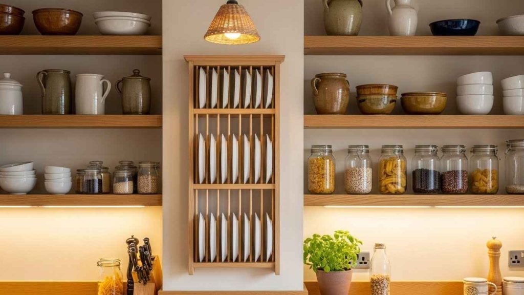 Vertical Plate Storage