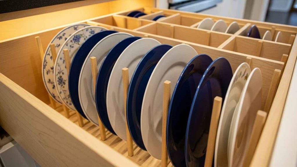 Vertical Plate Storage