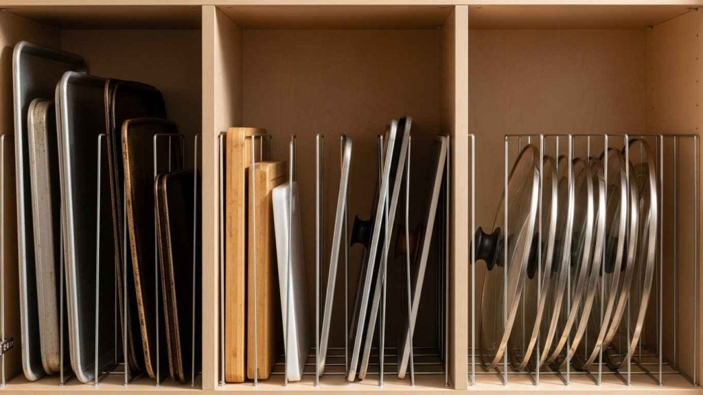 Vertical Tray & Pan Organizers