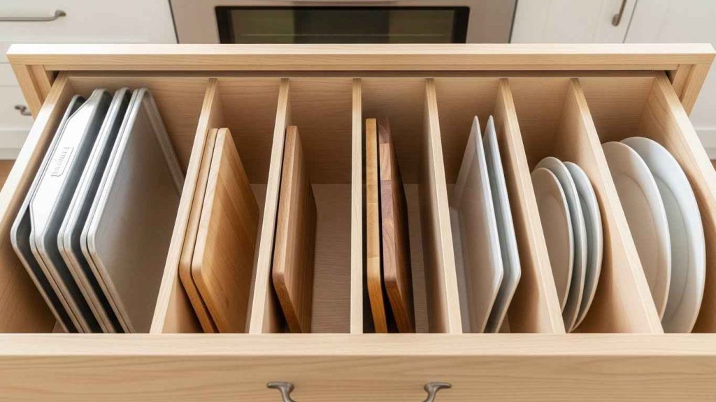 Vertical Tray and Pan Dividers