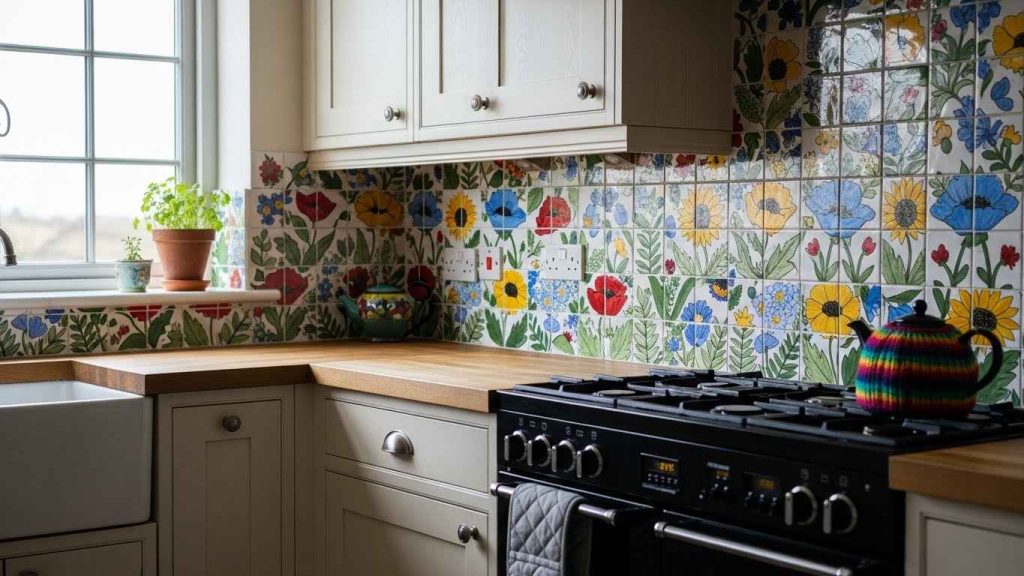 Vibrant Painted Tile Ideas