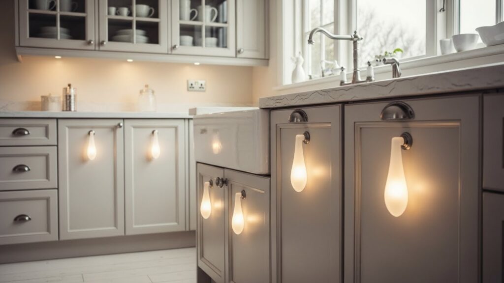 Vintage Glass Cabinet Pulls