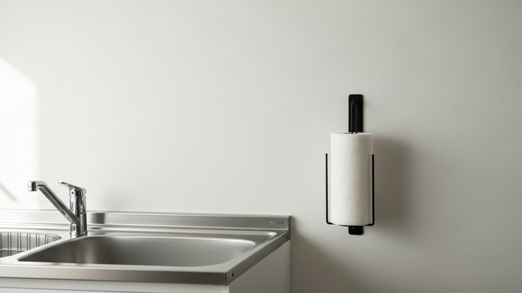 Wall-Mounted Paper Towel Holder