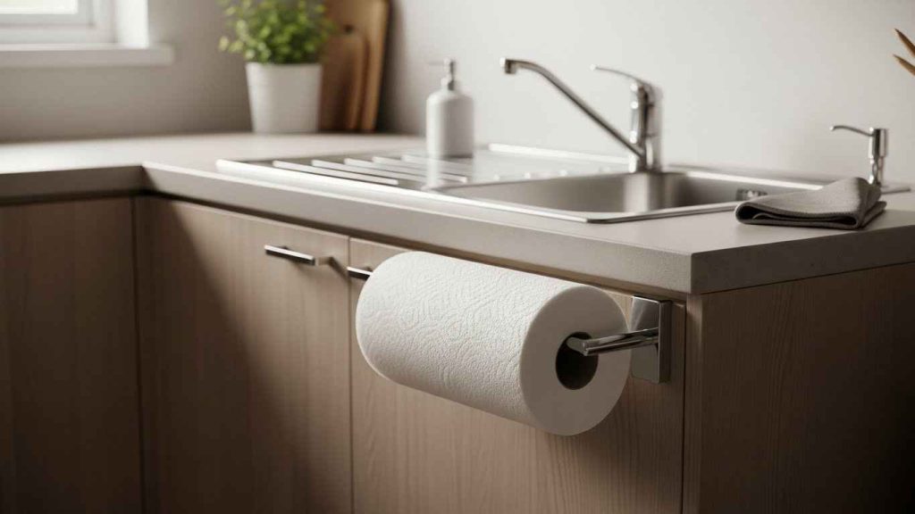 Wall-Mounted Paper Towel Holder