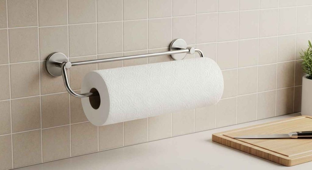 Wall-Mounted Paper Towel Holder