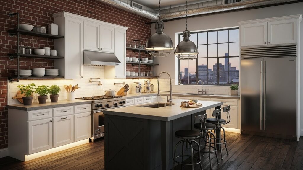 Warm Industrial Chic