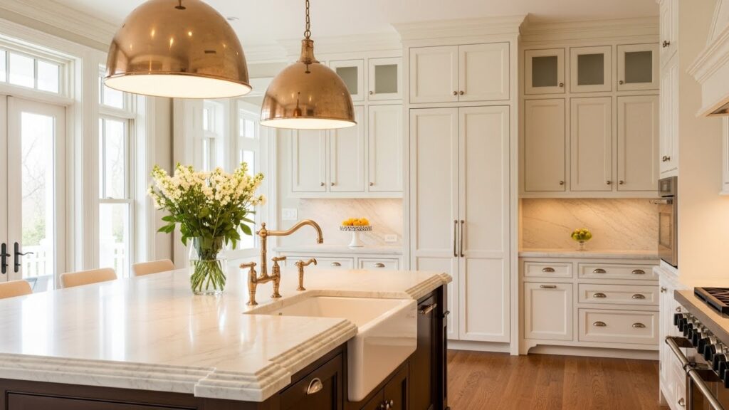 Warm Metallic Finishes