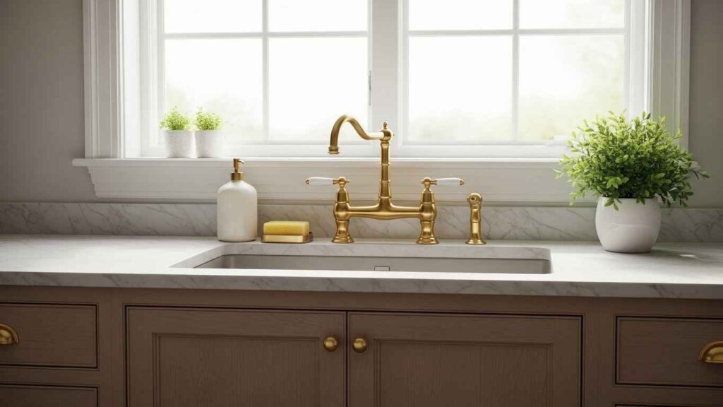 Warm Metallic Finishes