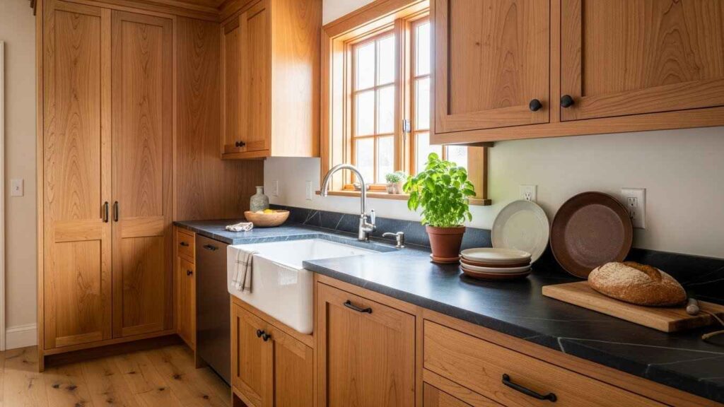 Warm Wood & Soapstone Harmony