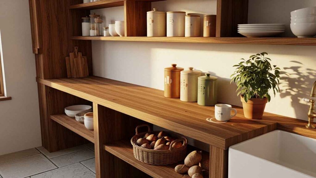 Warm Wooden Accents