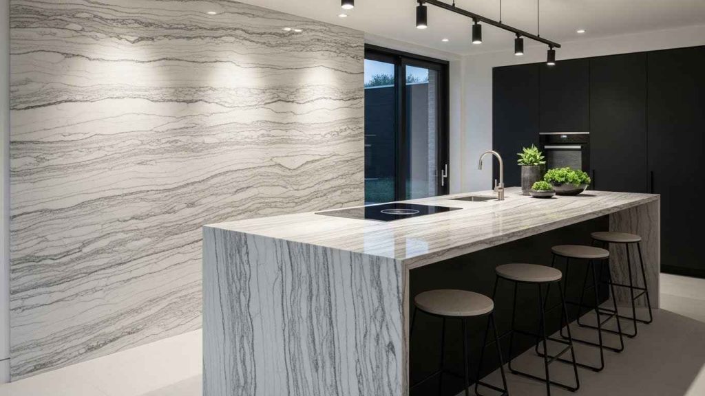Waterfall Edge Quartzite Details