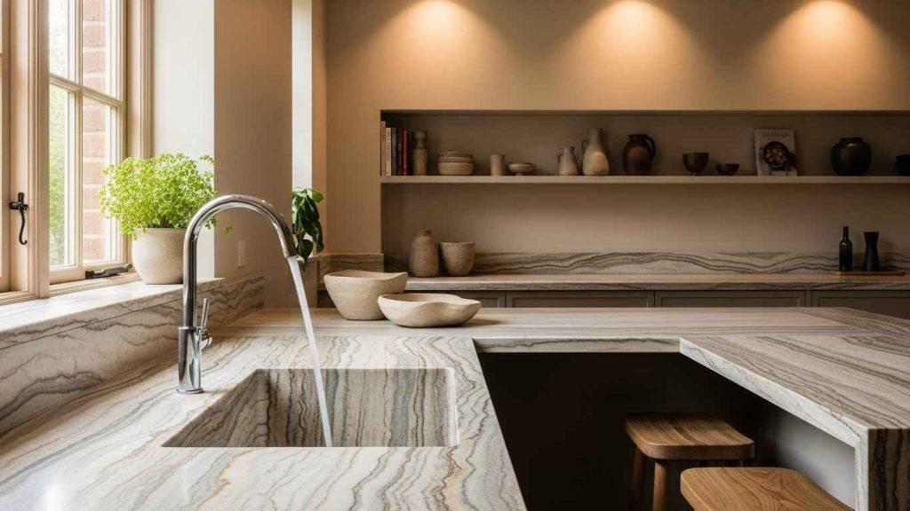 Waterfall Spouts for a Spa Vibe