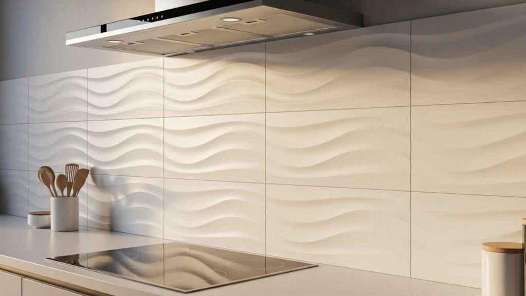 Wavy Relief Tile Drama