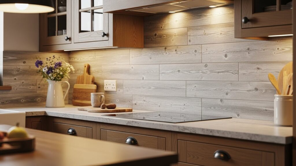 Weathered Wood-Look Tile