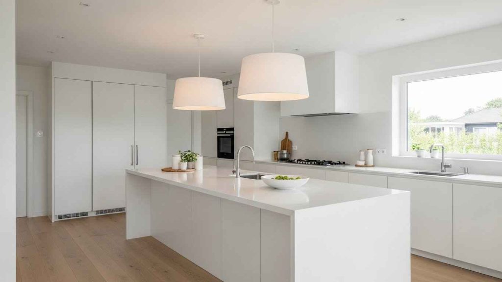 White Drum Pendants: A Sleek Classic