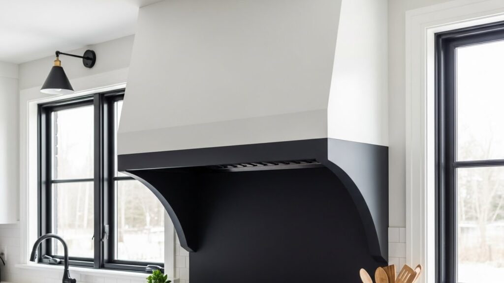 White Hood with a Contrasting Liner