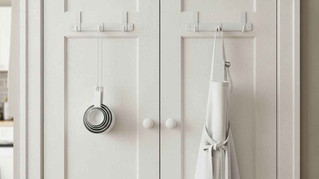 White Kitchen Hook Ideas