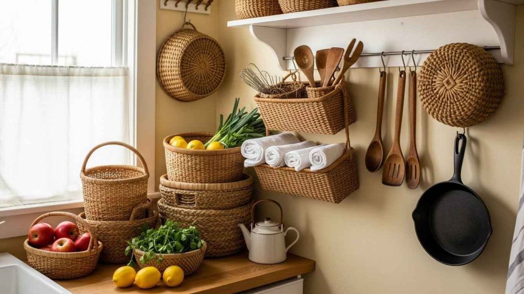 Woven Baskets for Smart Storage