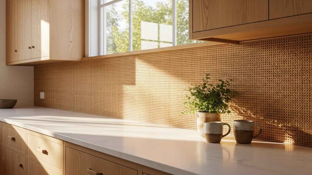 Woven Rattan and Cane Panels