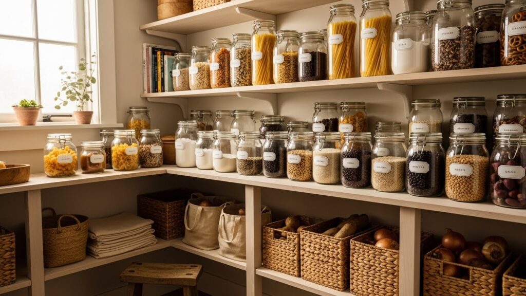 Zero-Waste Pantry Organization