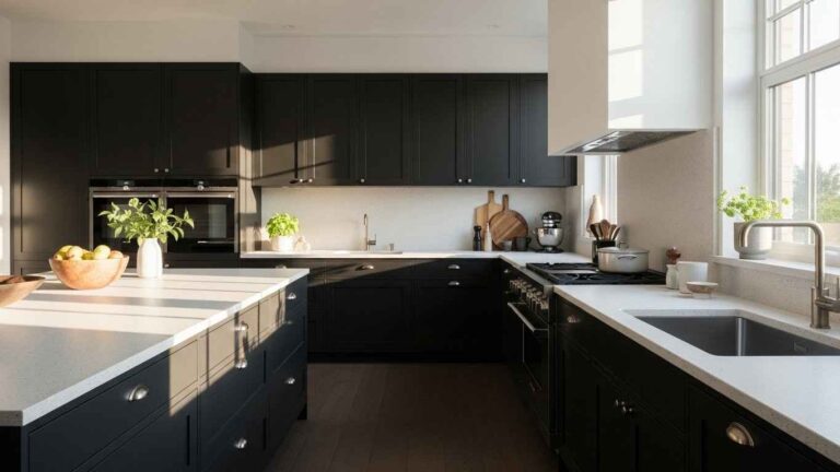 23 striking black kitchen cabinets that add instant style