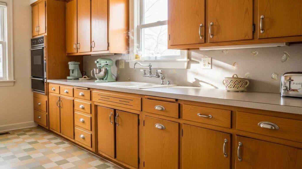 A Vintage Kitchen's Sympathetic Update