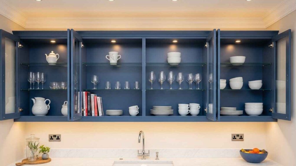 Adding Glass Fronts for Elegance