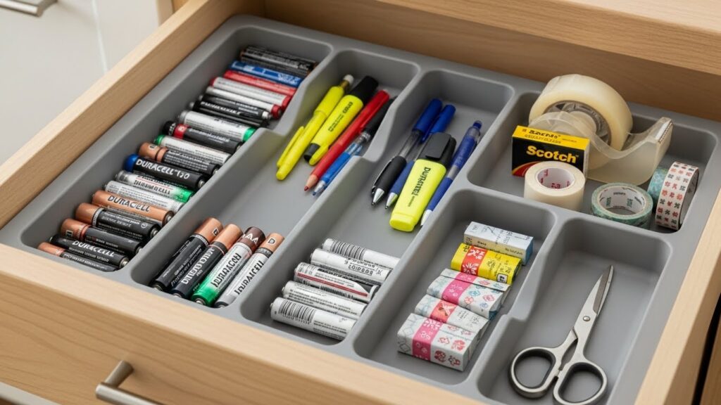 Cutlery Tray for Junk Drawer