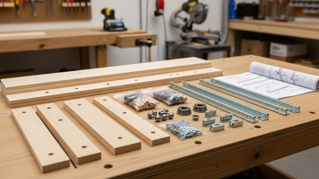 DIY Sliding Shelf Kits