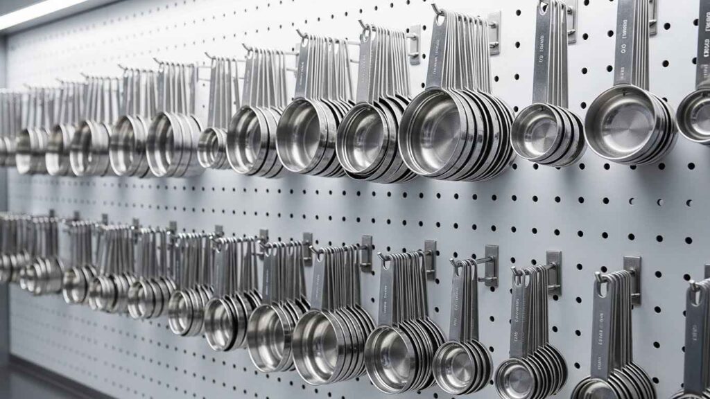 Dedicate Space for Measuring Cups & Spoons