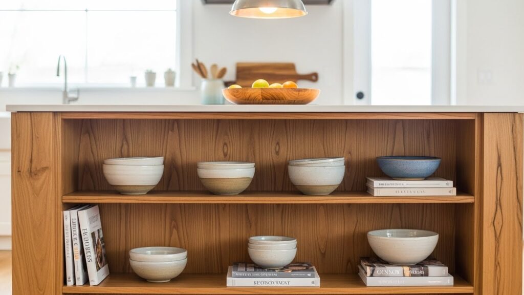 Install Open Shelving