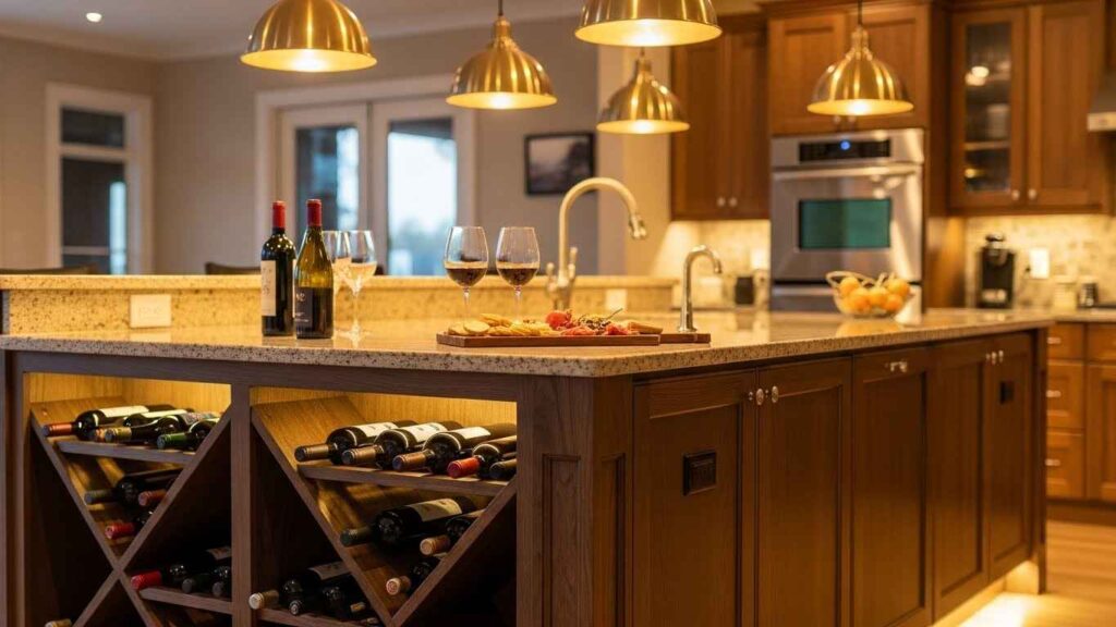 Integrate a Built-In Wine Rack