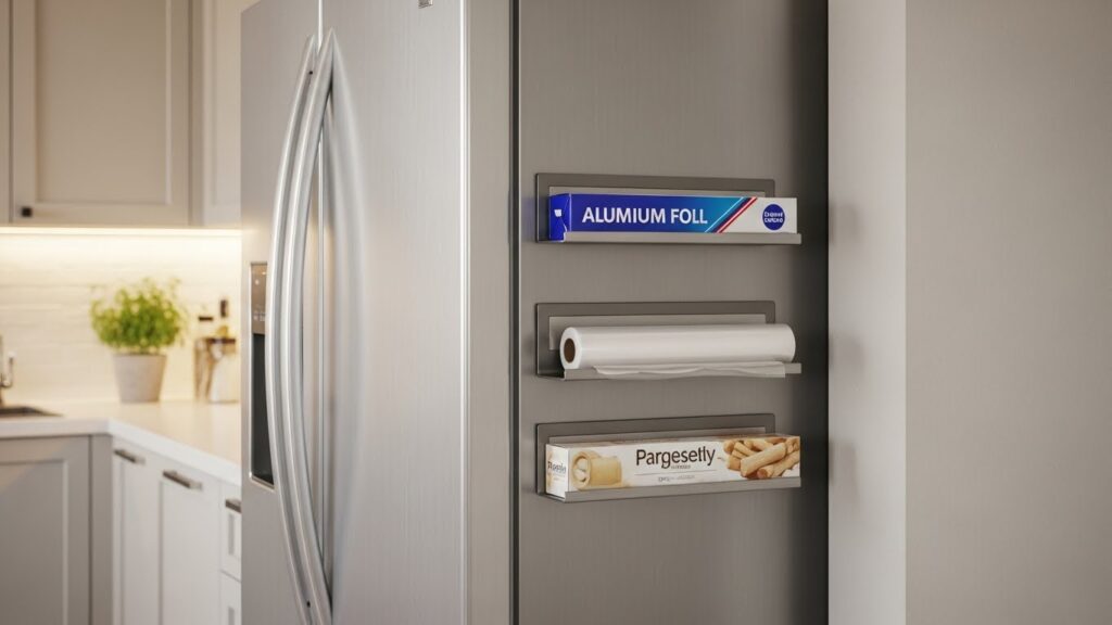 Magnetic Shelving for Fridge Side