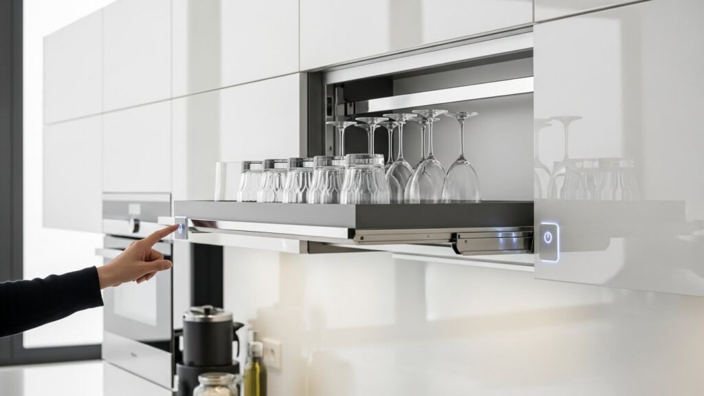 Motorized Sliding Shelves