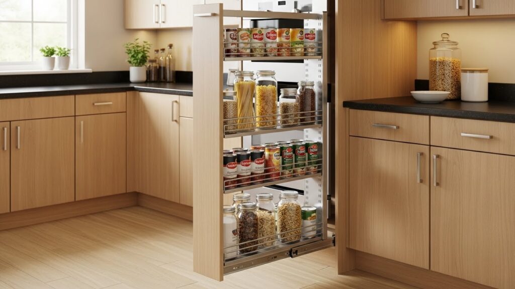 Pull-Out Pantry Towers