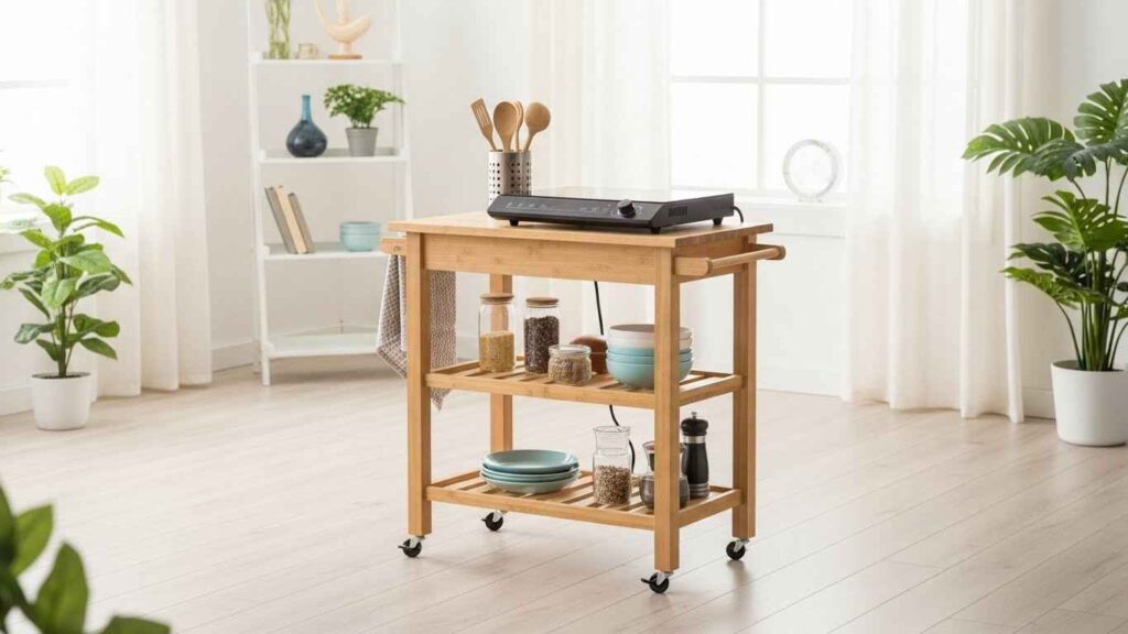 Rolling Kitchen Cart Setups