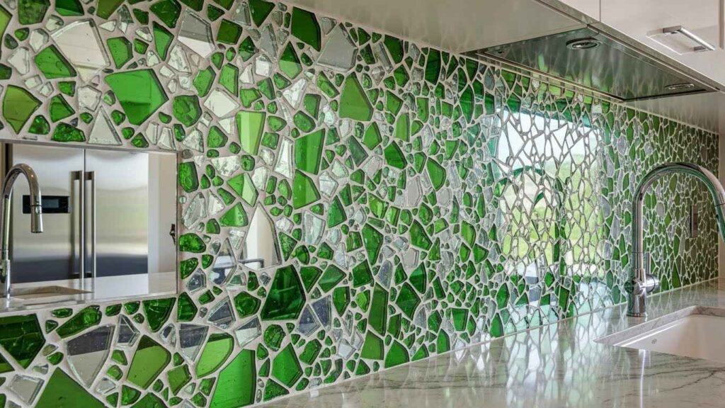 Sustainable Recycled Glass Tiles