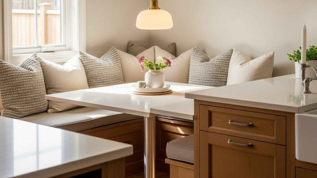 The Built-In Banquette Kitchen Nook