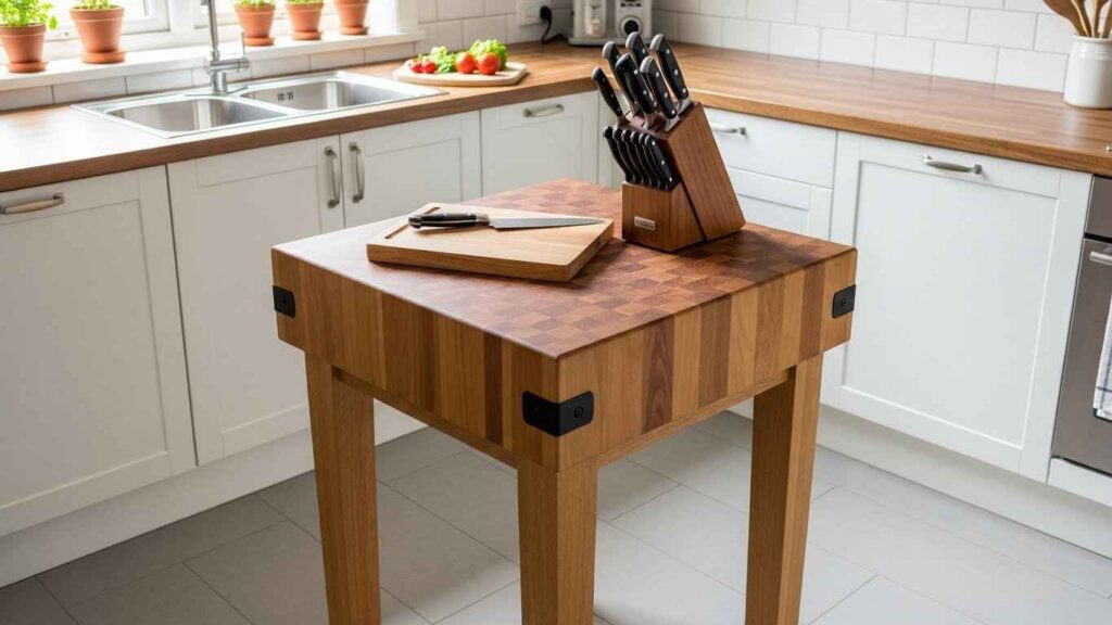 The Butcher Block on Wheels