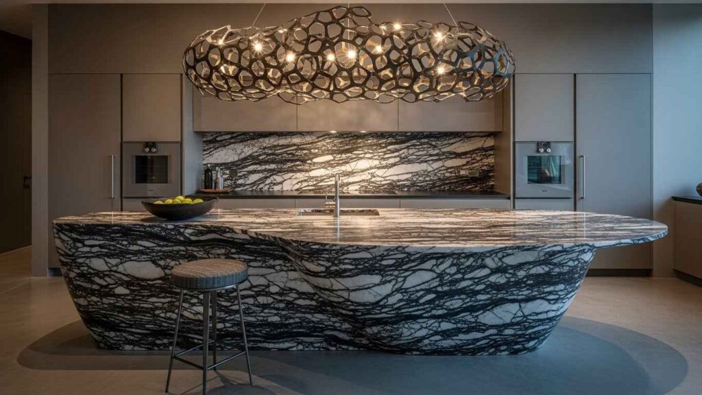 The Statement-Making Sculptural Island