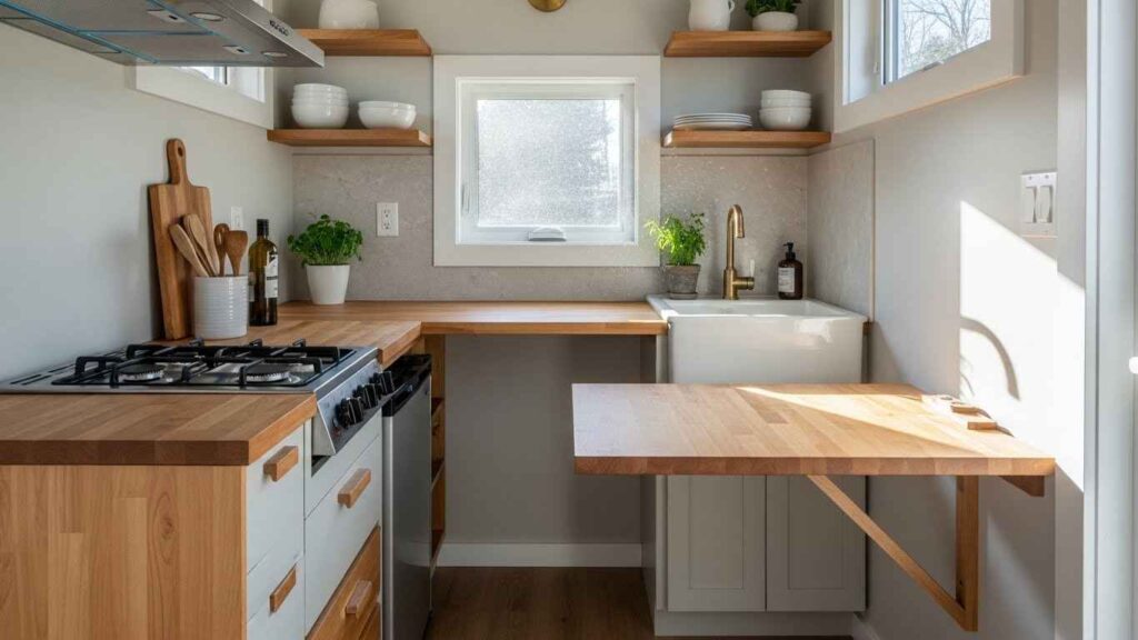 Tiny House Cook Station Ideas