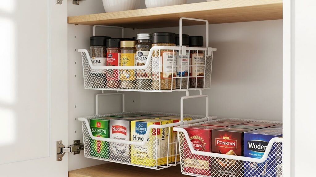 Under-Shelf Basket Dividers