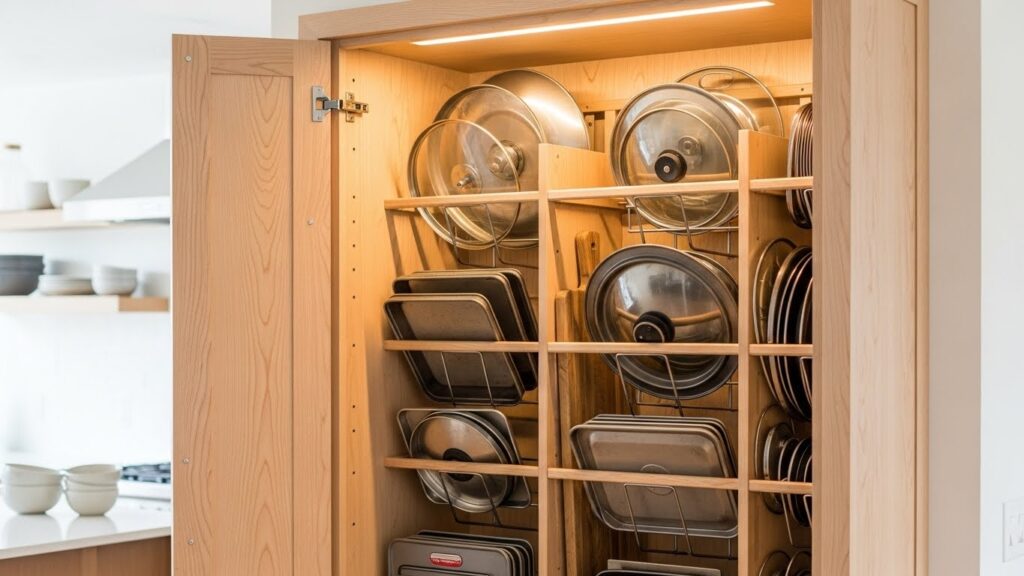 Vertical Tray Sliders for Baking Sheets