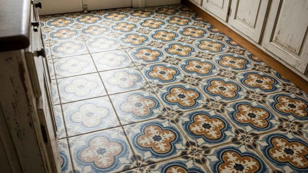 Vintage-Inspired Encaustic Cement Tiles