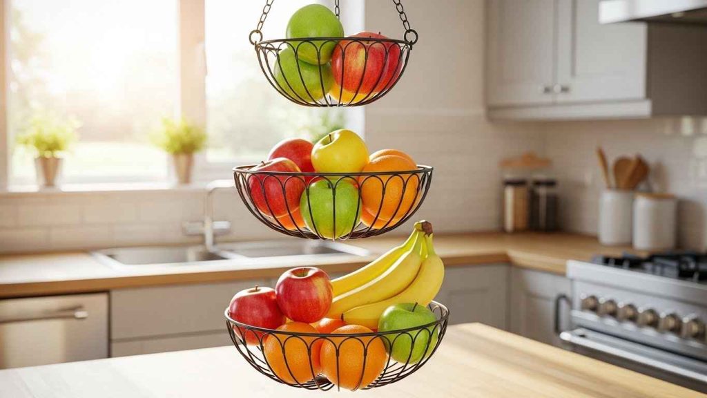 Hang a Multi-Tiered Fruit Basket