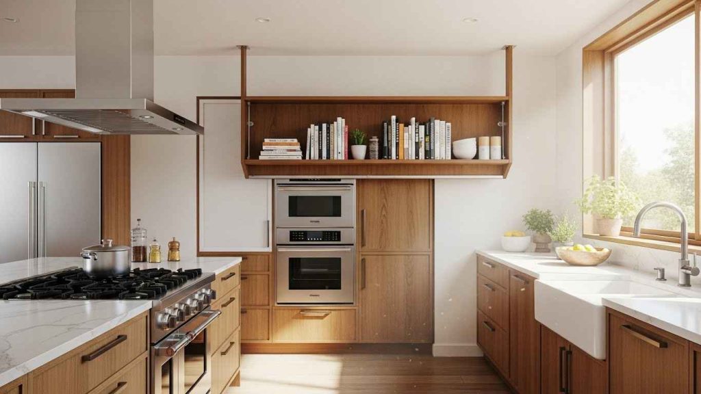 Install a Fold-Down Ceiling Shelf